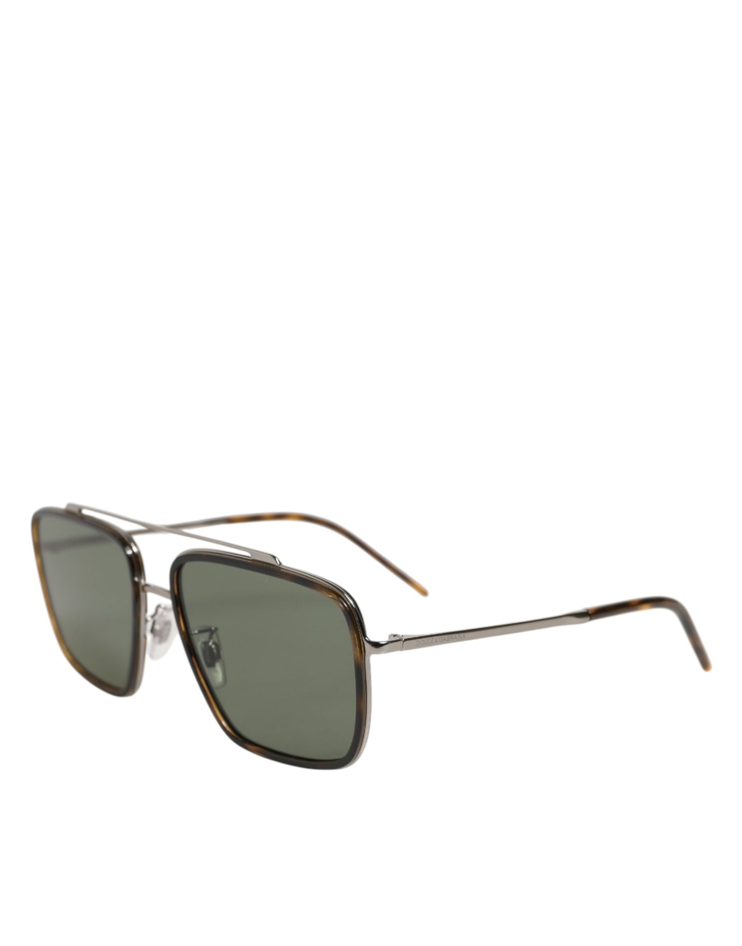 Silver Metal Frame Polarized Navigator Sunglasses