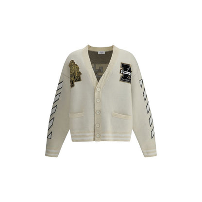 Cream Cotton Cardigan