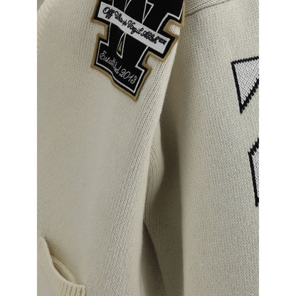 Cream Cotton Cardigan