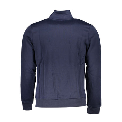 "Blue Polyester Men's Sweatshirt"