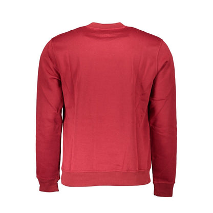 Rosso Polyester Men Sweatshirt