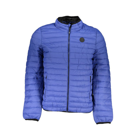 Blu Poliammide Men's Jacket