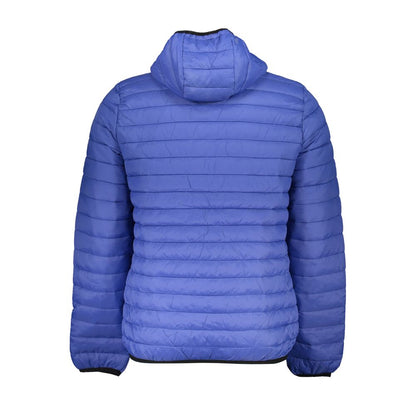Blue Polyamide Jackets & Coat