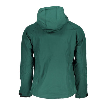 Green Polyester Jackets & Coat