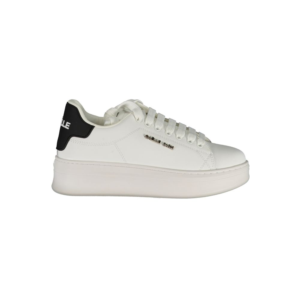 White Polyethylene Sneaker
