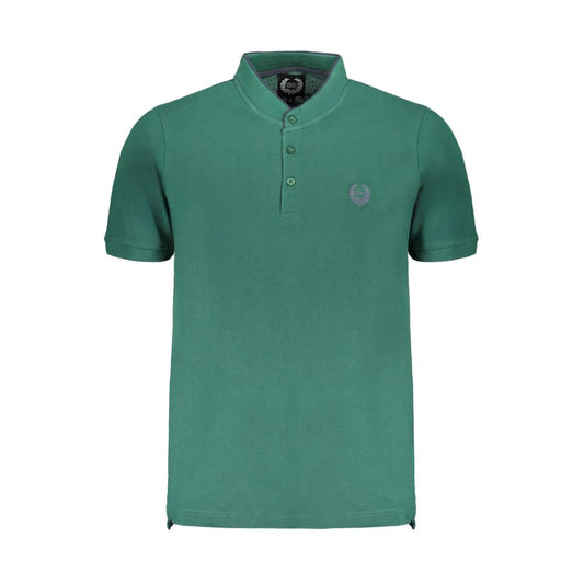 Green Cotton Polo Shirt