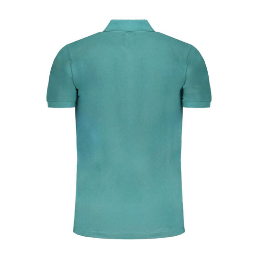 Green Cotton Polo Shirt