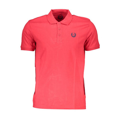 Red Cotton Polo Shirt