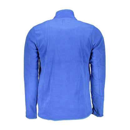 Blue Polyester Sweatshirt