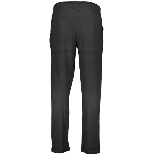 Black Cotton Pant