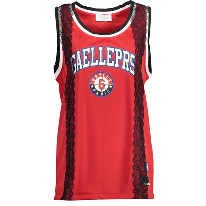 Red Polyester T-Shirt