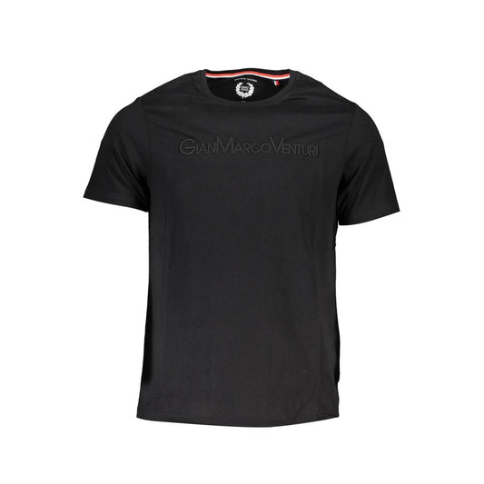 Black Cotton T-Shirt
