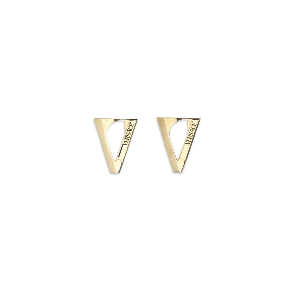 Gold Metal Earrings