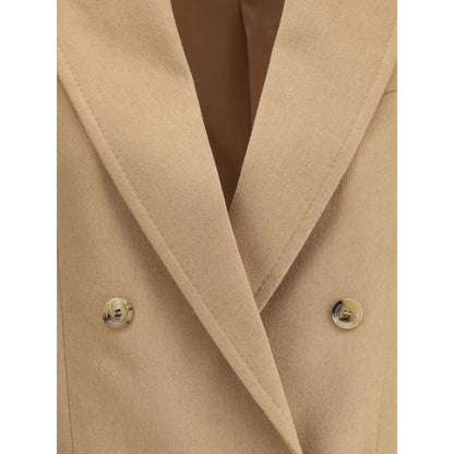 Beige Camel Hair  Coat