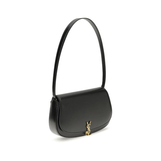 Black Calf Leather Bos Taurus Shoulder Bag