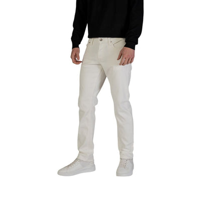 White Cotton Skinny Jeans