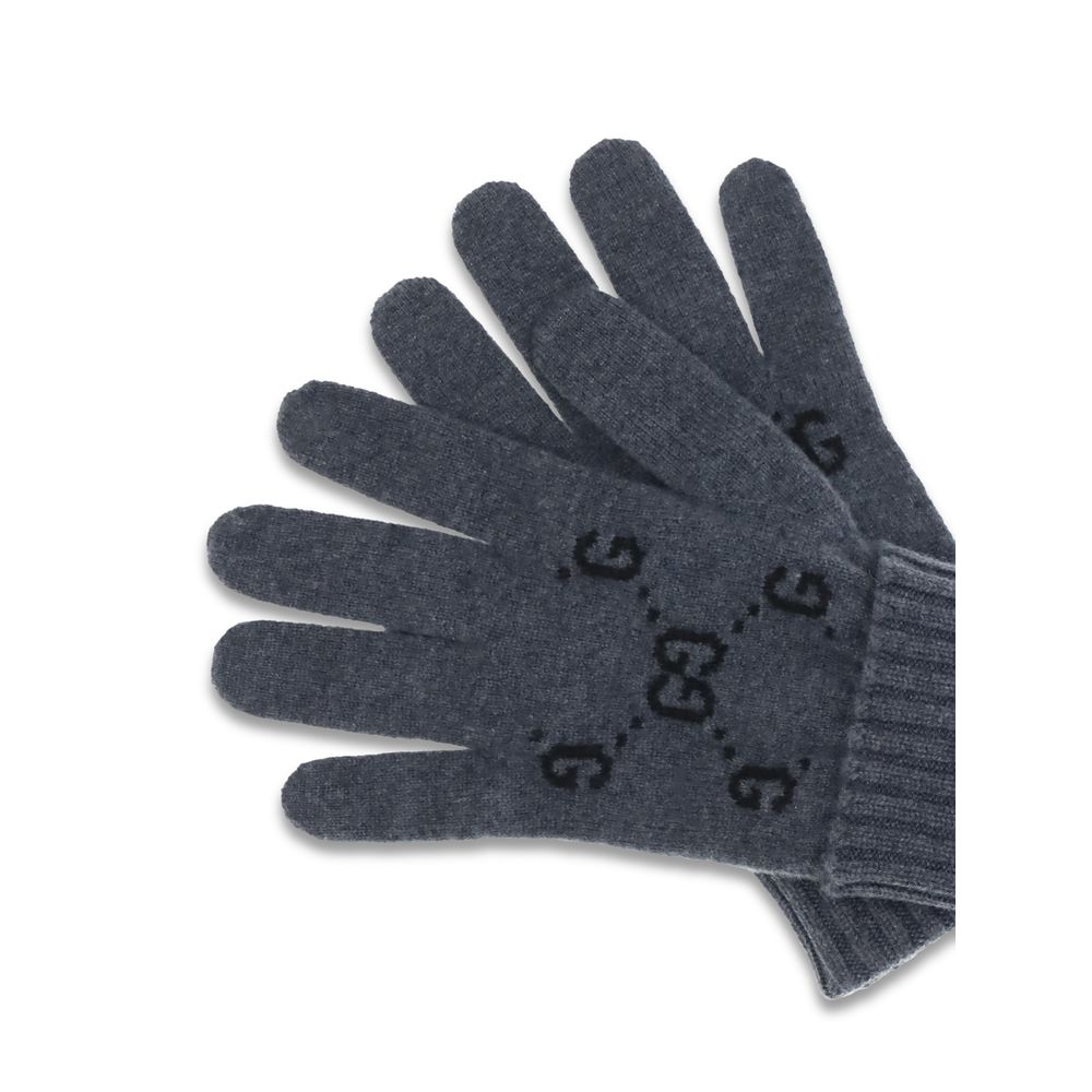 Gray Cashmere Gloves