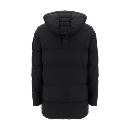 Black Nylon Parka