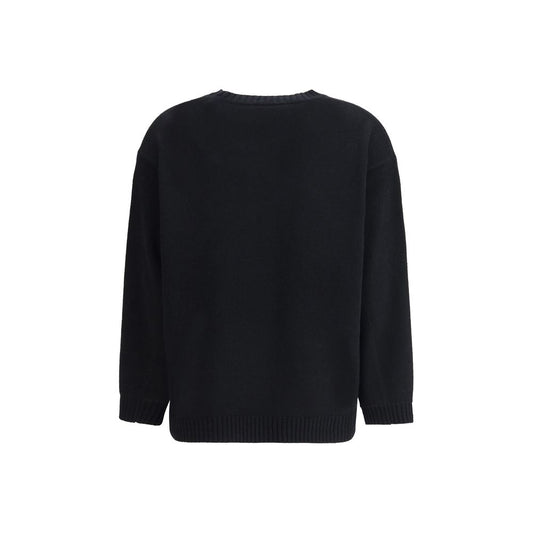Black Wool Sweatshirt