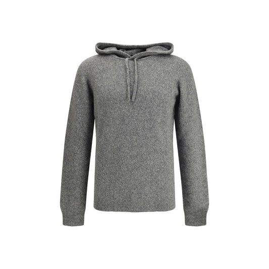 Gray Cashmere Hoodie