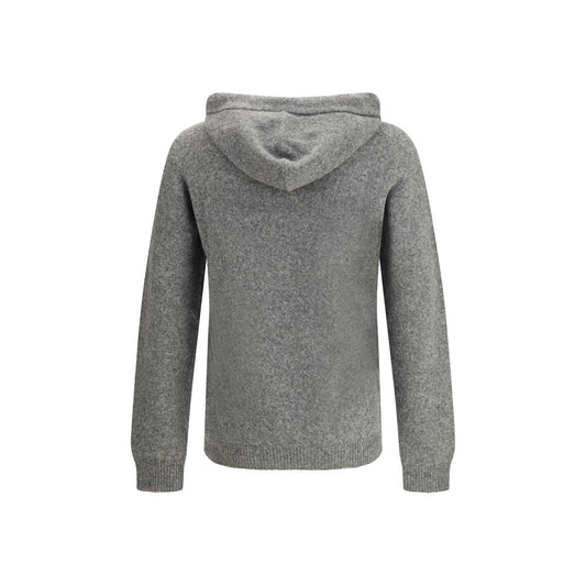 Gray Cashmere Hoodie
