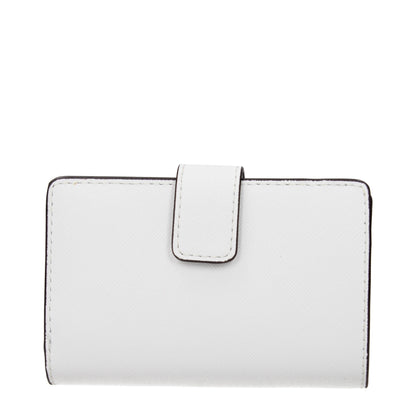 White Leather Wallet