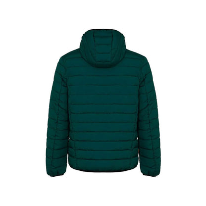 Green Polyester Jackets & Coat