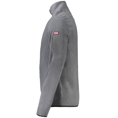 Gray Polyester Sweatshirt