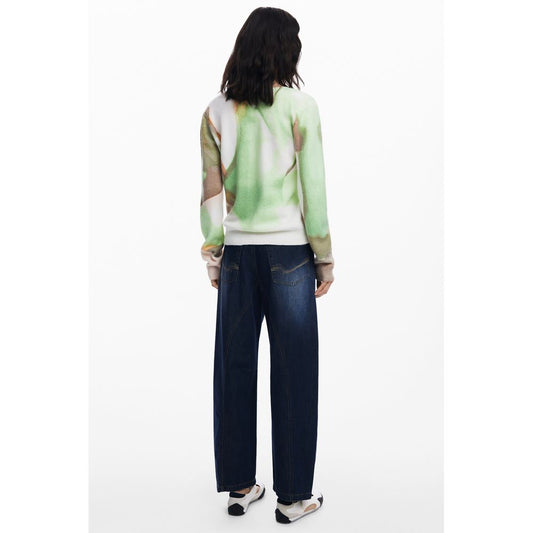 Green Elastane Sweater