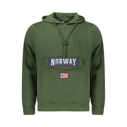 Green Cotton Sweatshirt