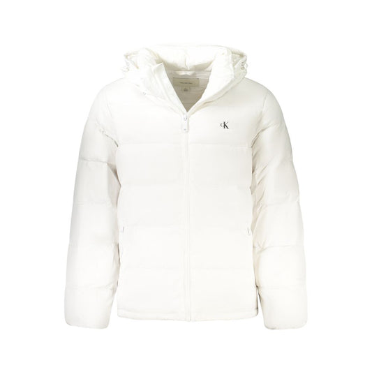 White Polyamide Jackets & Coat