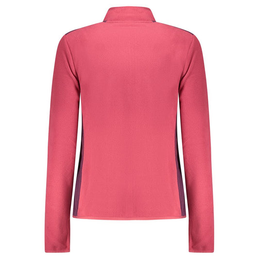 Pink Polyester Sweatshirt