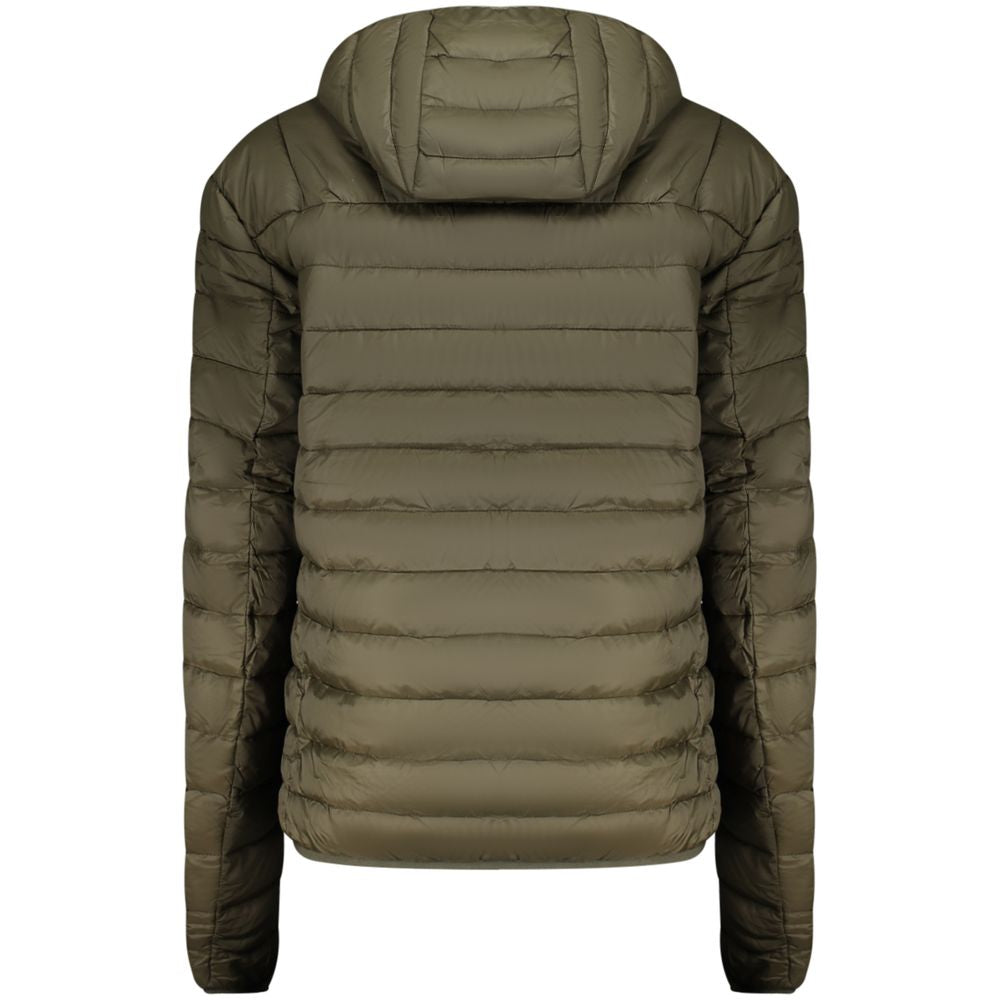 Verde Polyester Men Jacket