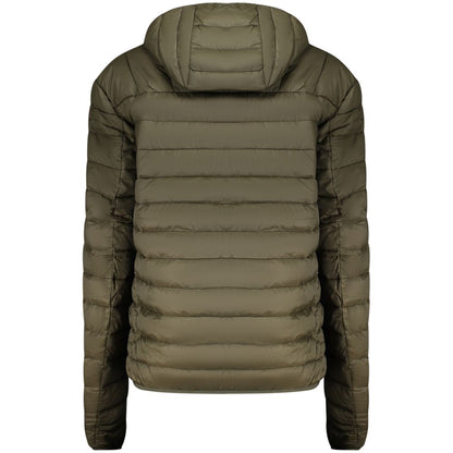 Verde Polyester Men Jacket