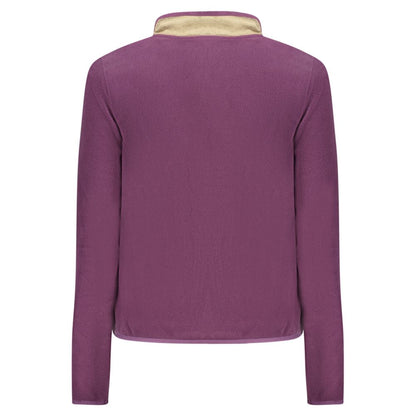 Purple Polyester Sweatshirt