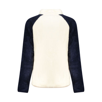 White Polyester Sweatshirt