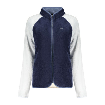 Blue Polyester Sweatshirt