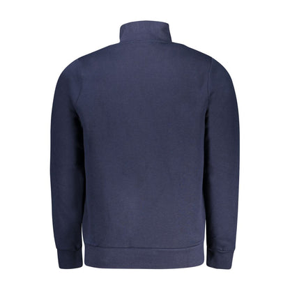Blue Cotton Men Sweatshirt