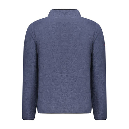 Blue Polyester Sweatshirt