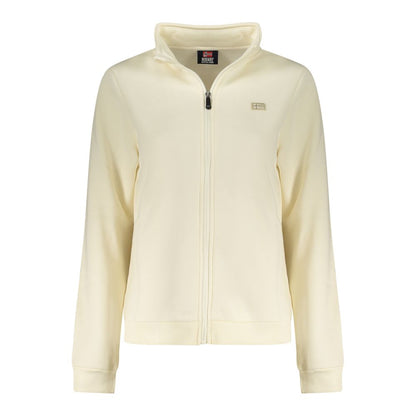 White Cotton Sweatshirt