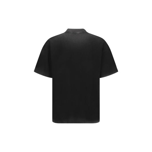 Black Cotton T-Shirt