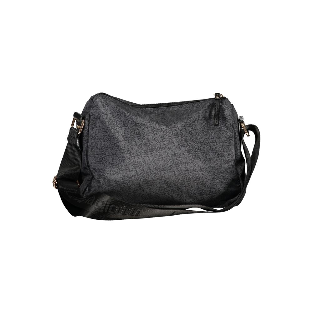 Black Polyester Handbag