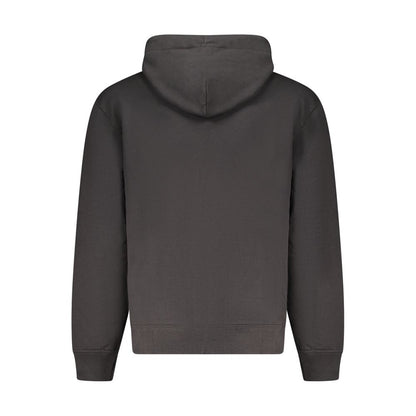 Black Cotton Sweatshirt