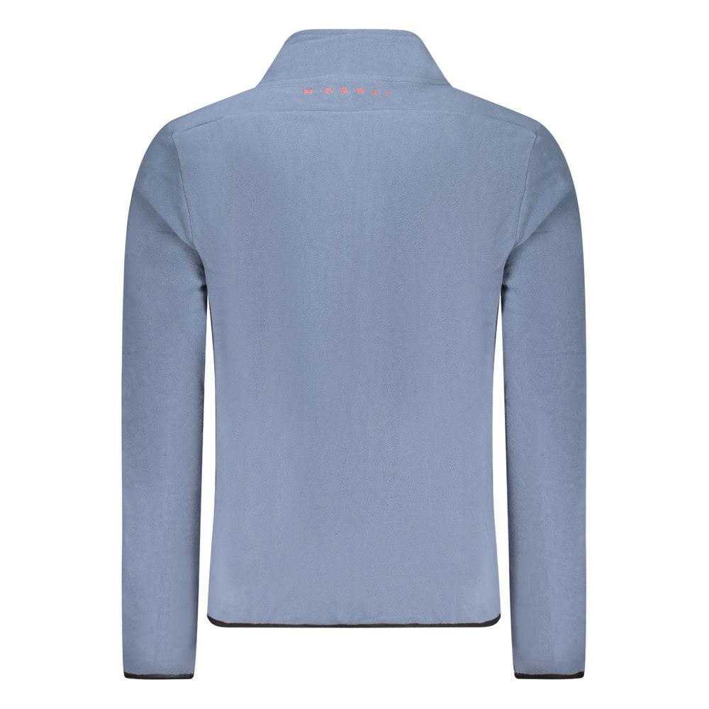 Blue Polyester Sweatshirt