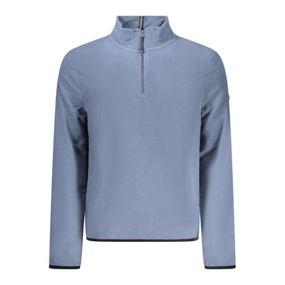 Blue Polyester Sweatshirt
