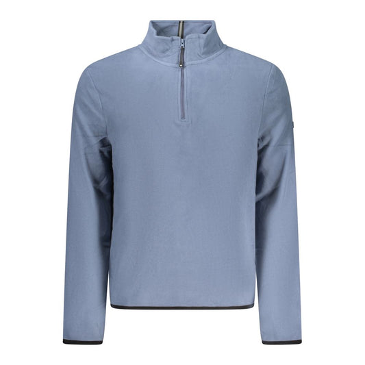 Blue Polyester Sweatshirt