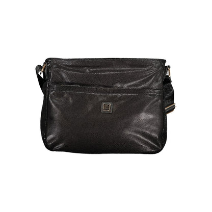 Black Polyester Handbag