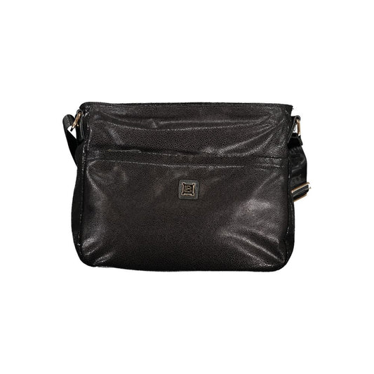 Black Polyester Handbag