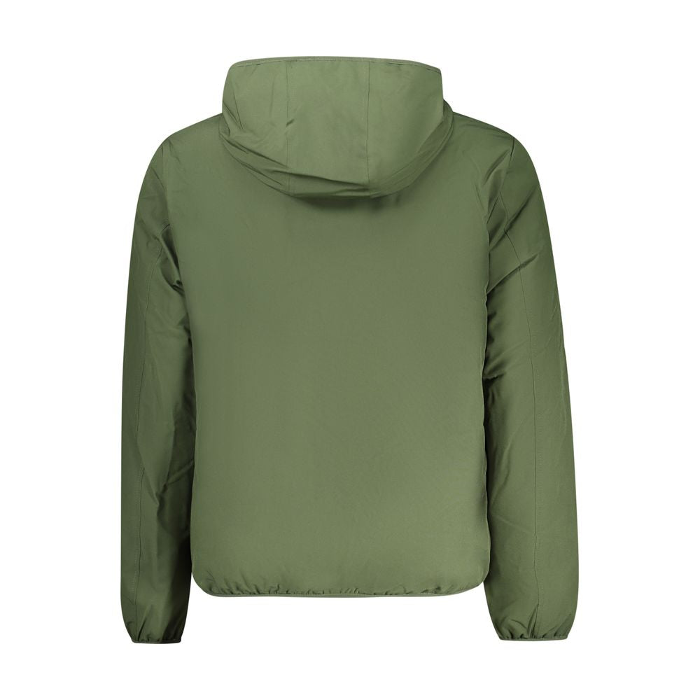 Green Polyester Jackets & Coat