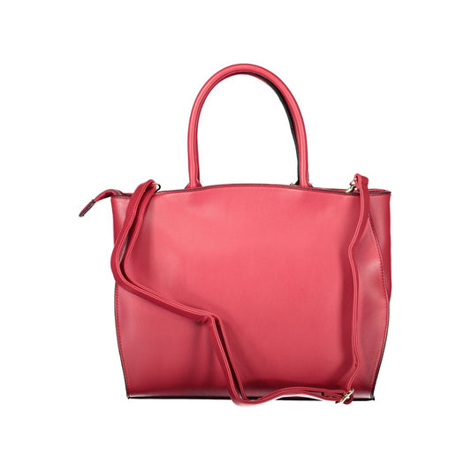 Red Pvc Handbag